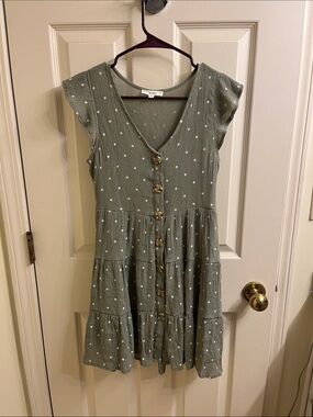 Dry Goods Green Dress